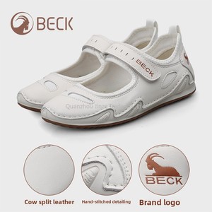 Zapatos planos de cuero deportivos transpirables y cómodos para mujer Ram Single Shoes, modelo Mary <span class=keywords><strong>Jane</strong></span>, novedad 2026, que no cansan los pies. - Product Image 5
