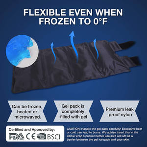 <span class=keywords><strong>La</strong></span> bolsa <span class=keywords><strong>de</strong></span> hielo grande para rodillera puede aliviar el <span class=keywords><strong>dolor</strong></span> <span class=keywords><strong>alrededor</strong></span> <span class=keywords><strong>de</strong></span> toda <span class=keywords><strong>la</strong></span> <span class=keywords><strong>rodilla</strong></span>. Almohadilla <span class=keywords><strong>de</strong></span> gel reutilizable para tratamiento frío y caliente - Product Image 4