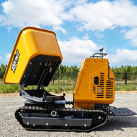 Neuer CE-Zertifizierter Mini-Muldenkipper Mini-Raupenlader Kompakter 1,2-Tonnen-Lader Mini-Raddumper zum Verkauf