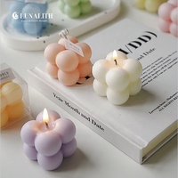 Kleine Würfel-Aromatherapie-Kerze Handgemachtes Geburtstagsgeschenk Mini Soja-Duftkerze für Feiertage & Partys Großhandel