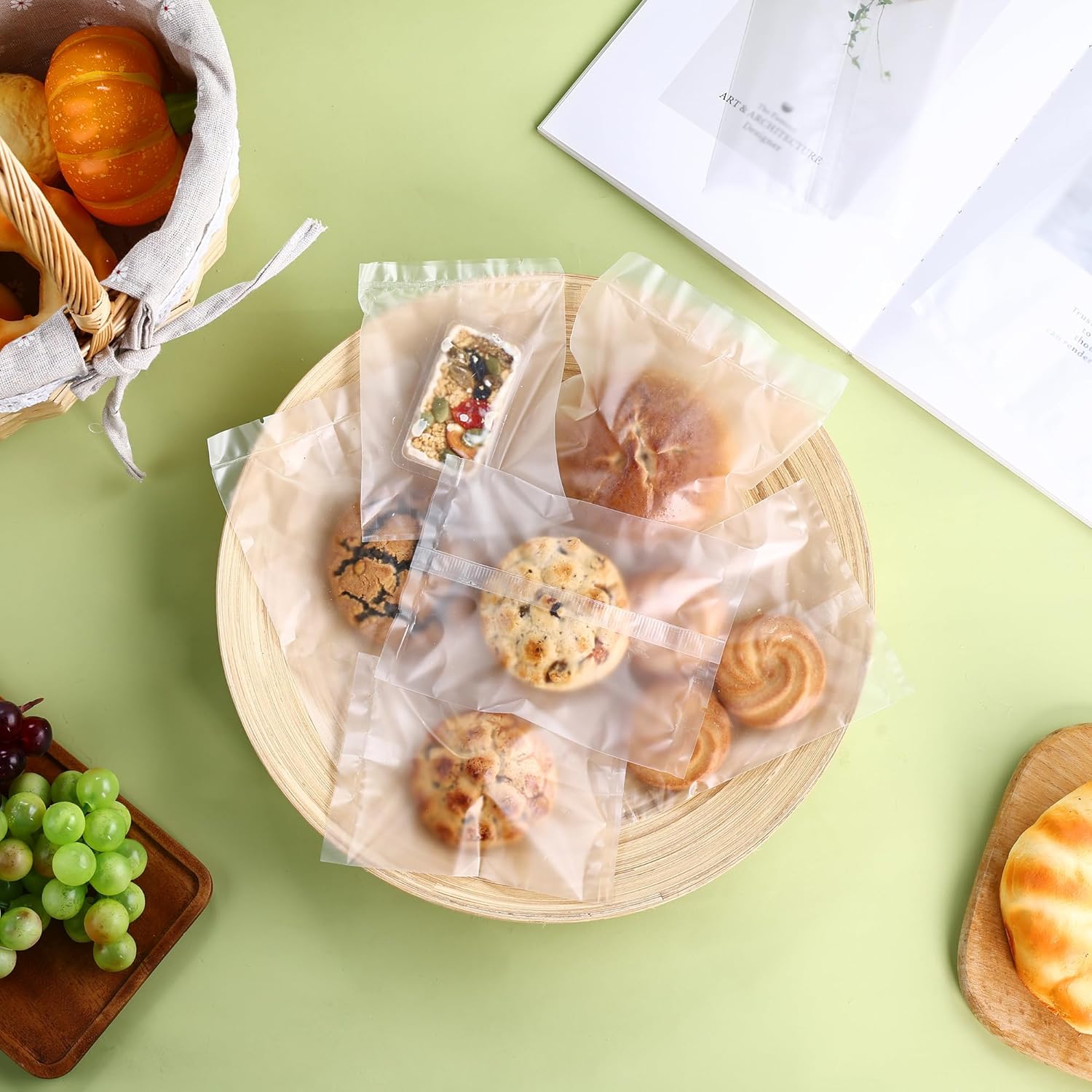 heat sealing cellophane clear bags