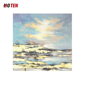 HOTEN Dipinto a Olio su Tela <span class=keywords><strong>di</strong></span> Paesaggio Marino in Stile Realistico con Barca, Fatto a Mano su Misura, Originale <span class=keywords><strong>di</strong></span> Artisti Famosi - Product Image 6