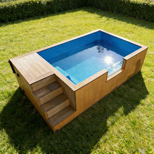 Solution de piscine compacte pour petits jardins avec chauffage et jets - Product Image 3