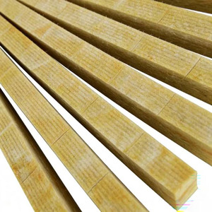 Bande d'isolation en <span class=keywords><strong>laine</strong></span> <span class=keywords><strong>de</strong></span> <span class=keywords><strong>roche</strong></span> insonorisante et résistante à l'humidité, résistante aux hautes températures, pour mur-rideau <span class=keywords><strong>de</strong></span> bâtiment, ignifuge et anti-fissures - Product Image 1