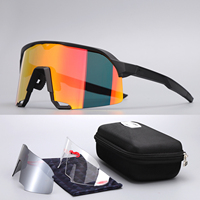 Lunettes de vélo polarisées S3, lunettes de sport pour le roller, lunettes de course à pied coupe-vent, lunettes de soleil pour la course en plein air