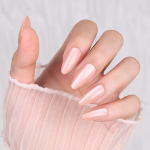 30 <span class=keywords><strong>Uñas</strong></span> Postizas Acrílicas de Color Rosa con Diseño de Ojo de Gato para el Día de San Valentín, Forma Almendrada Corta, <span class=keywords><strong>Uñas</strong></span> Artificiales - Product Image 5