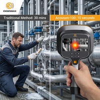 Imager multidimensionnel acoustique/infrarouge de haute précision |   Dispositif de détection de défauts industriels et de surveillance des fuites dans les pipelines, garantie 1 an