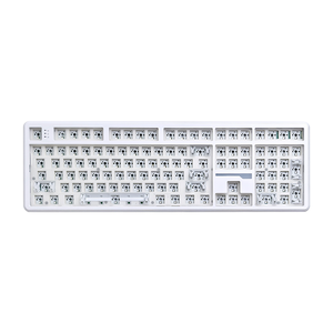 [<span class=keywords><strong>Kit</strong></span> Personalizzato OEM/ODM] <span class=keywords><strong>Kit</strong></span> Tastiera Meccanica MT108 Layout 100% Tastiera Wireless Tri-modalità Retroilluminazione RGB Hot Swap Alta Qualità - Product Image 1