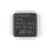 STM8S007C8T6 STM8 Microcontrolador de 8 Bits, 24MHz, 64KB Flash, LQFP-48, Montaje Superficial, IC -40~+85, Control Industrial Integrado