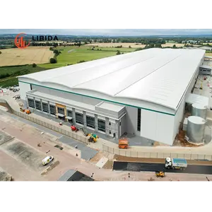 High Quality And Excellent Design Prefab Steel Frame Warehouse Prefabricated Factory Metal Structure Workshop Logistic Building