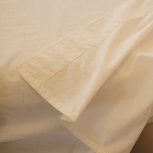 Sábana Plana 100% Algodón, Lisa, 140 x <span class=keywords><strong>240</strong></span> cm, Blanca, Sin Elástico, Sábana Plana de Algodón de Alta Calidad con Logotipo Personalizado - Product Image 4