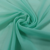 Pur bleu femmes robe maillots de bain en mousseline de soie française tissu industriel à séchage rapide 95% Nylon 5% Spandex bas quantité minimale de commande maille tissu fil
