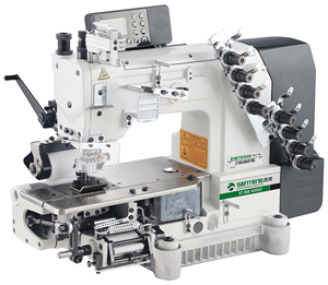 4 Needles High Speed Cylinder Bed Automatic <b>Oiling</b> Industrial Short Front <b>Sewing</b> <b>Machine</b> Easy Operate Chain Stitch for Home Use - Product Image 1