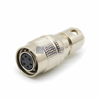 6 broches 45m Gpio câble Push Pull HR10 connecteur circulaire Df1310s125c 4 broches