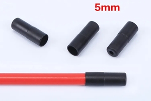 מפעל זול 1000 יח'\קופסא פלסטיק 4/5mm אופניים בלם אוניברסלי הילוכים כבל דיור כובע Shift/בלם כבל חוט קצה כובע בסוף - Product Image 6