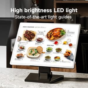 Adjustable Menu <strong>Light</strong> <strong>Board</strong> in Restaurant Cafe Advertising Table LED Box A3 A4 Horizontal Vertical Desktop Menu <strong>Light</strong> Box - Product Image 5