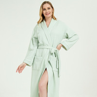 Peignoir d'hôtel cinq étoiles Atour Style, printemps-automne, pour hommes et femmes, en coton modal absorbant et à séchage rapide, personnalisable pour chambre d'hôtes.