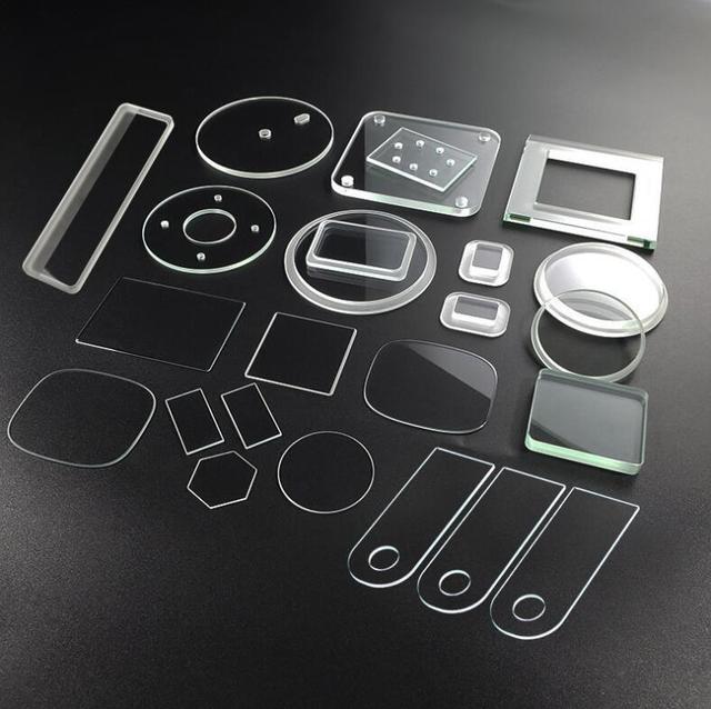 Custom Cut Ultra Thin 0.5mm 0.7mm 1mm 1.5mm 2mm Durable Tempered Aluminosilicate Glass