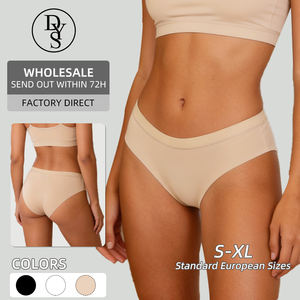 Culottes sans couture en gros pour femmes, sous-vêtements invisibles en nylon et élasthanne, slips discrets pour un confort tout au long de la journée, taille européenne - Product Image 1