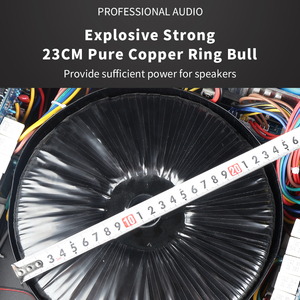 Amplificador <span class=keywords><strong>AB</strong></span> de clase profesional, amplificador de sonido de 4 canales, 4*800W, amplificador de potencia de Metal de alta calidad, 2 unidades - Product Image 5