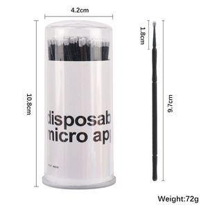 100 pièces par seau-<span class=keywords><strong>Coton</strong></span>-<span class=keywords><strong>tige</strong></span> en forme de chou-fleur, tiges de nettoyage <span class=keywords><strong>pour</strong></span> faux cils, cotons de nettoyage de <span class=keywords><strong>maquillage</strong></span> - Product Image 6