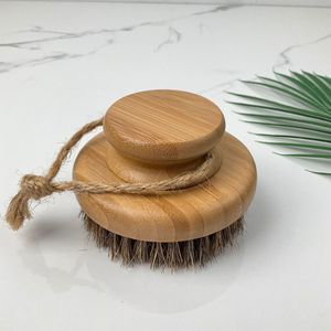 Pennello per il corpo asciutto naturale esfoliante spazzola per <span class=keywords><strong>la</strong></span> pelle secca con setola naturale e spazzola per rimuovere <span class=keywords><strong>la</strong></span> <span class=keywords><strong>Cellulite</strong></span> - Product Image 5