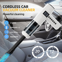 Mini compresseur d'air électrique sans fil portable pour pneus de voiture, pompe gonflable sans fil, gonfleur de pneus numérique, moniteur de pression des pneus