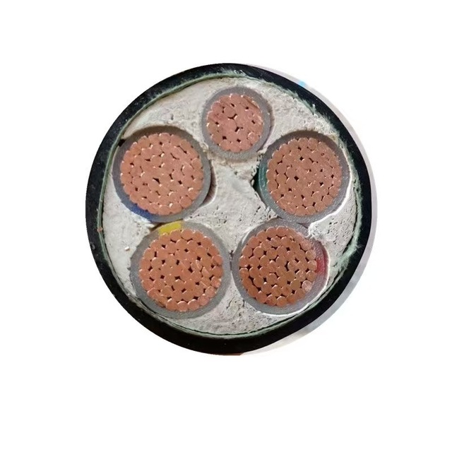 National Standard Armored Copper PVC YJV22 Cable 3+1 Core 10-400 Square Buried Three-Phase Four-Wire 0.6/1kV Mining