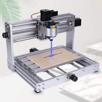 Machine de gravure laser Pecker CNC 3018 Max 2-en-1 haute puissance 500W avec broche, cadre entièrement métallique, kit routeur bois de haute qualité