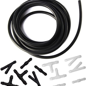 Kit de Tuyau de Lavage de Voiture Winning Journey avec Buse 4, 5, 6m Type T Type Y Noir Blanc Plastique Nylon Tous Modèles - Product Image 1