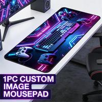 Grand tapis de souris antidérapant pour jeux, en cuir, imperméable, anti-rayures, facile à nettoyer, pour ordinateur de bureau