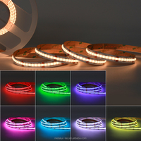 Bande LED COB 24W M RGBCW blanc réglable pour l'éclairage architectural