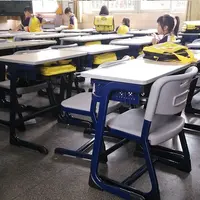 Escritorio para aula, mesa y sillas para estudiantes