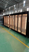 Vitrine Réfrigérée Commerciale Intelligente à Humidité et Température Constantes pour Conserver la Fraîcheur des Fruits et des Boissons
