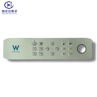 ISO 9001 Factory Switch Panel for Automated Machines Waterproof Membrane Switch with FPC Circuit for Electric Instruments