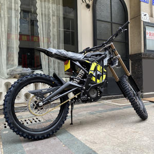 Vélo électrique tout-terrain Light Bee X avec pneu arrière innovant 3.00-18, 60V 40Ah 8000W, modèles de production en série - Product Image 1