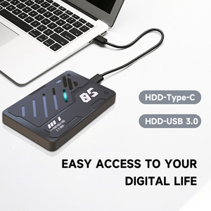 2.5 Inch Portable External HDD <b>Hard</b> <b>Drive</b> 160GB/250GB/500GB/750GB/1TB Capacity RGB for PC Laptop Fast Data Transfer up to 200MB/ - Product Image 4