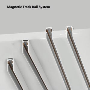 Thông minh LED Magnetic theo dõi hệ thống chiếu sáng 20 mét Đường Sắt 10 Wát-40 Wát 48V DC CRI 90 5-năm bảo hành - Product Image 5