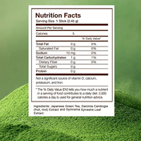 Poudre de matcha de qualité supérieure Thé vert japonais Soutien stimuler le métabolisme Restez sur la bonne voie avec votre régime alimentaire Cible graisse du ventre tenace