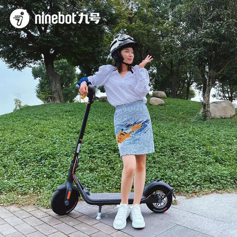 Двухколесный взрослый Электрический скутер Segway Ninebot Kickscooter F30