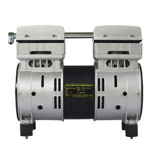 Silent 1hp 550w 750w Oil Free Pump Head 220v 110v Dental <b>Industrial</b> <b>Compressor</b> Parts Oilless <b>Compressor</b> Motor - Product Image 1