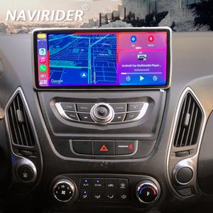 NaviRider Android 13 10.25 pouces Écran tactile sans fil Car Play Lecteur multimédia vidéo Radio pour Hyundai Tucson 2 IX35 2009-2017 - Product Image 1