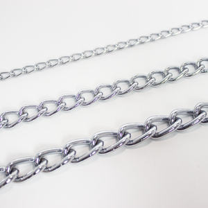 Modernes Edelstahl-Haustier halsband Robustes Eisen-Hunde katzen halsband mit personal isierter Ketten dekoration Weich und für das Training beim Gehen - Product Image 1