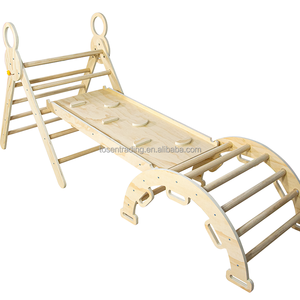 Juguete de Madera para Niños, Gimnasio de Juegos 3 en 1 con Estructura para Escalar - Product Image 4
