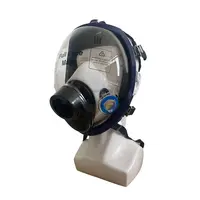 Yüksek kaliteli anti-toz Anti duman güvenlik tam yüz gaz maskesi filtre koruyucu kimyasal respiratörü