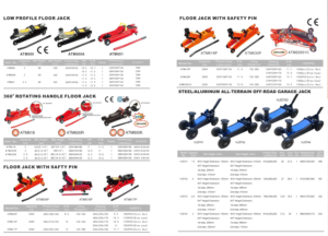 Hochleistungs-2-oder 3-Tonnen-Stahl-Hydraulik-Wagenheber mit niedrigem Profil für Autore parat uren - Product Image 5
