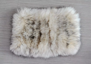 YR398 YANRAN <span class=keywords><strong>fourrure</strong></span> tricot à la main <span class=keywords><strong>Snood</strong></span> avec élastique luxe <span class=keywords><strong>fourrure</strong></span> Cape livraison directe - Product Image 3