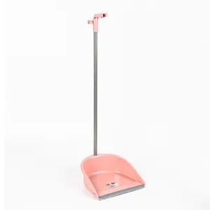 Dustpan And Broom Eco-friendly Household Cleaning Long Handle Plastic Dustpan With Broom