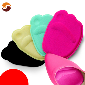 Coussinets de soin <span class=keywords><strong>pour</strong></span> l'avant-pied en mousse à mémoire de forme, à pression dispersive, adaptés à la forme des <span class=keywords><strong>pieds</strong></span>, <span class=keywords><strong>pour</strong></span> chaussures à talons hauts - Product Image 2
