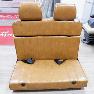 Siège-lit pliant en cuir pour <span class=keywords><strong>camping</strong></span>-<span class=keywords><strong>car</strong></span>, compatible <span class=keywords><strong>Ford</strong></span> <span class=keywords><strong>Transit</strong></span>, design étanche, augmente l'espace du coffre, utilisation bidirectionnelle - Product Image 2